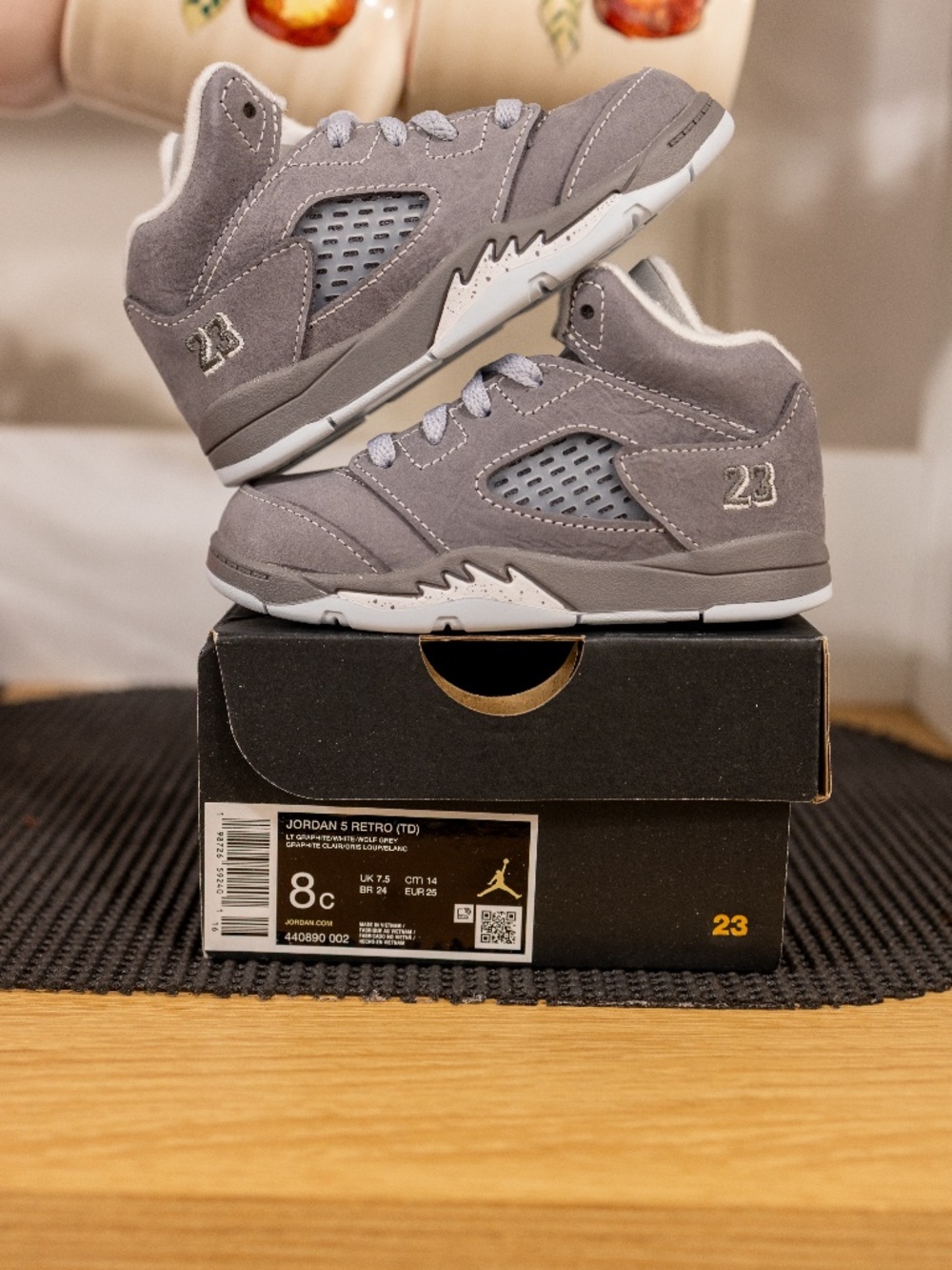 Air Jordan 5 Retro TD "Wolf Grey"